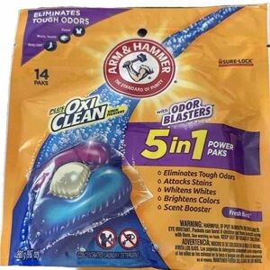 Arm & Hammer ODOR BLASTER 5 14 Ct 5-in-1 Power Paks